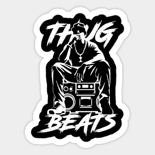 Thug Beats Sticker